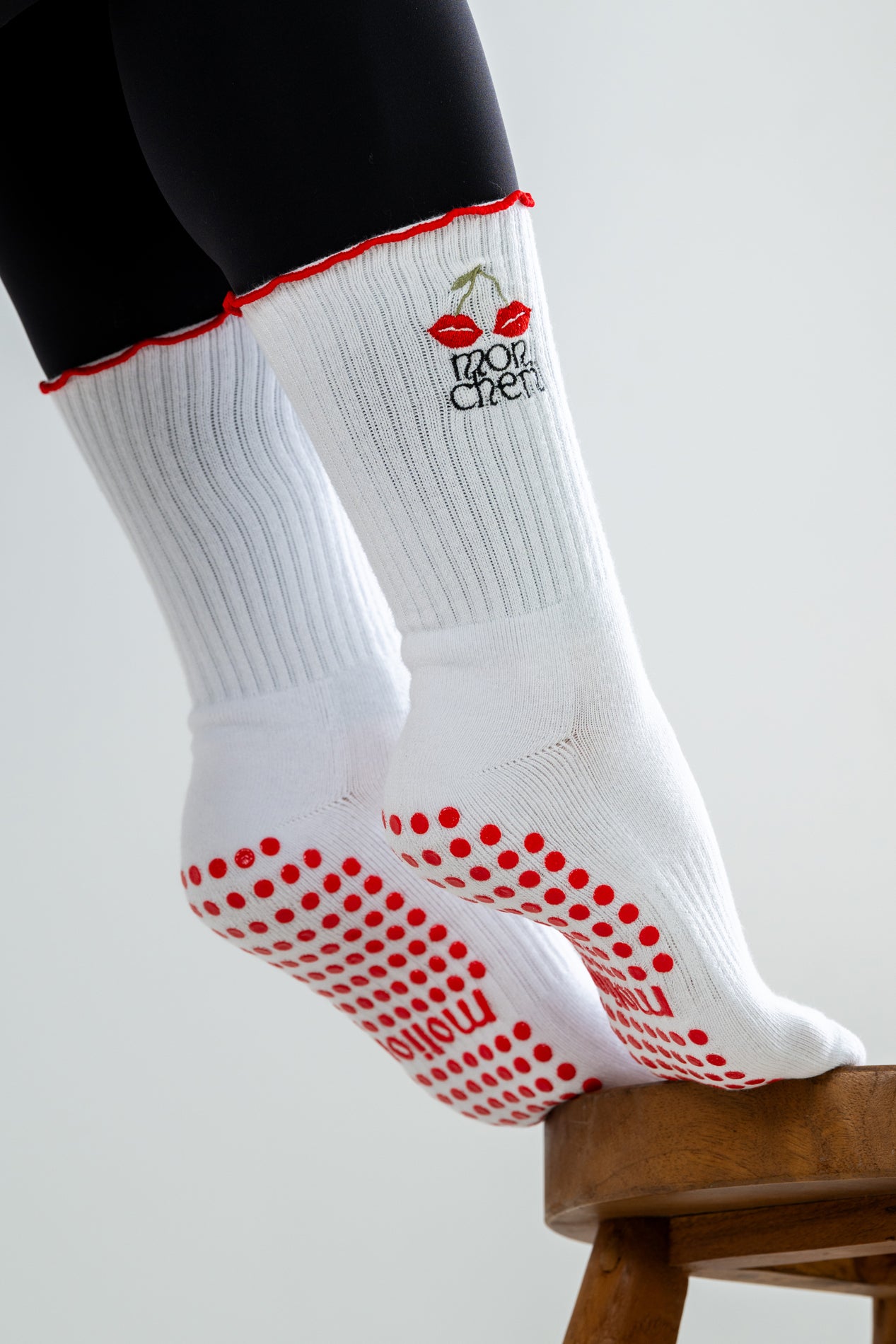 "Mon Cheri" Grip Socks