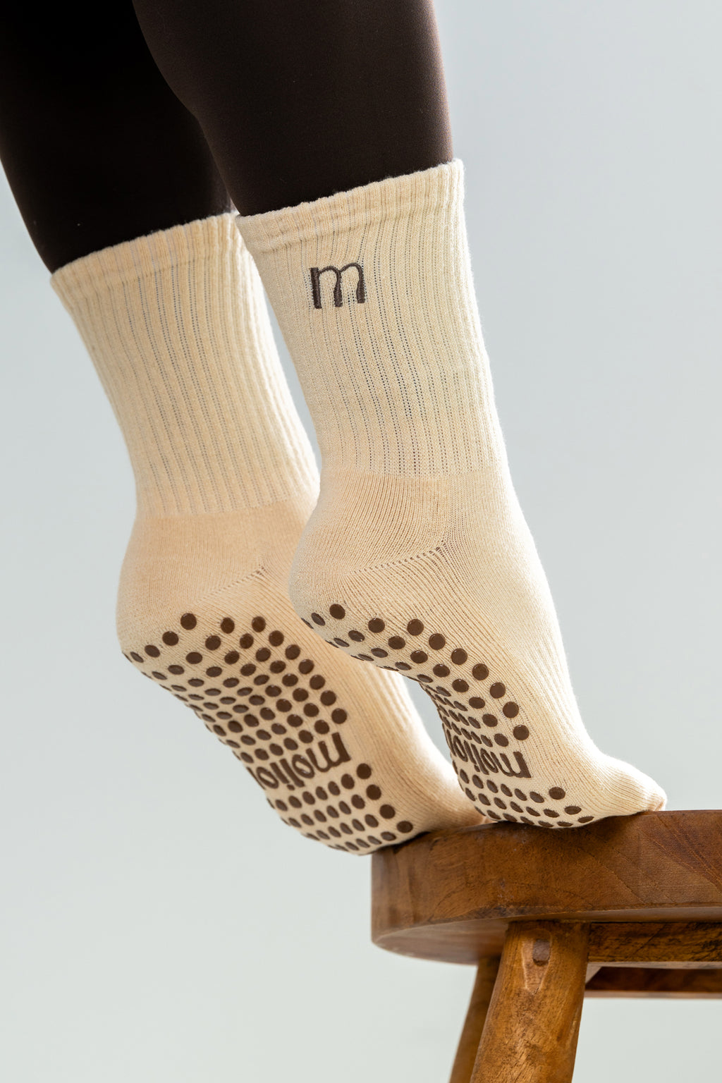 "M" Grip Socks