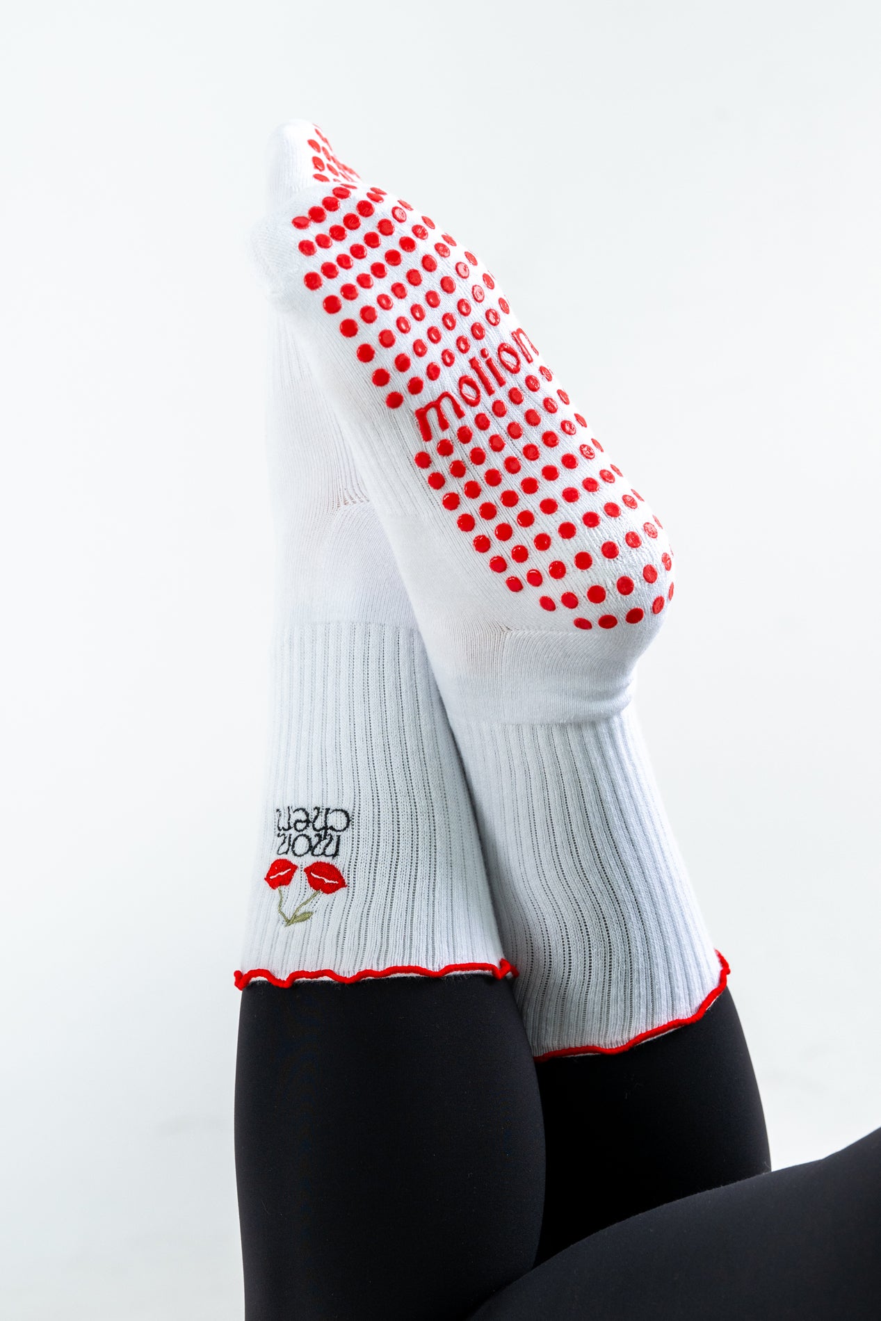 "Mon Cheri" Grip Socks